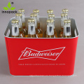 Rectángulo Beer Buckets de hielo de estaño en venta